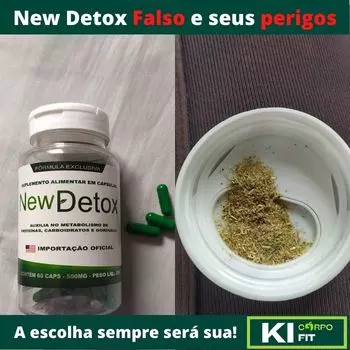 New Detox Falso e composição