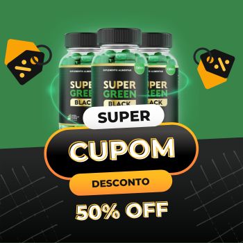 Super Green Black Cupom de Desconto